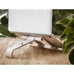 Vue Treepod support pour ordinateur portable de couleur marron| Krokrodeal