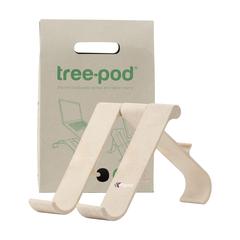 Vue Treepod support pour ordinateur portable de couleur marron| Krokrodeal