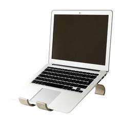 Vue Treepod support pour ordinateur portable de couleur marron| Krokrodeal