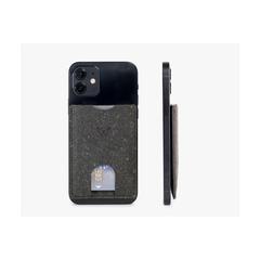 Vue Walter Wallet Snap Wallet -3- porte-cartes de couleur noir| Krokrodeal