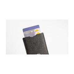 Vue Walter Wallet Snap Wallet -3- porte-cartes de couleur noir| Krokrodeal