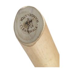 Vue CleanWalk Walkingstick bâton de marche de couleur marron| Krokrodeal