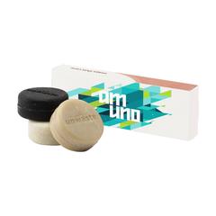 Vue Unwaste Soap Set savon, d'écorce et shampoing de couleur marron| Krokrodeal