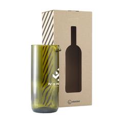 Vue Rebottled® Carafe de couleur vert| Krokrodeal