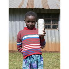 Vue Join The Pipe Nairobi Ring Bottle White 500ml bouteille de couleur blanc| Krokrodeal