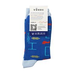 Vue Vodde Recycled Casual Socks chaussettes de couleur -| Krokrodeal