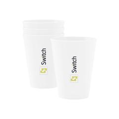 Vue Sugarcane Cup 200 ml tasse de couleur blanc| Krokrodeal