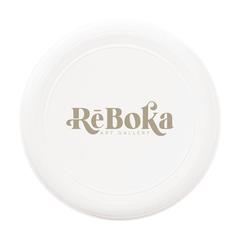 Vue Plastic Bank Frisbee de couleur blanc| Krokrodeal