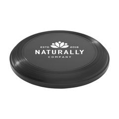 Vue Plastic Bank Frisbee de couleur noir| Krokrodeal