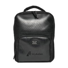 Vue Ecowings Funky Falcon Backpack sac à dos de couleur noir| Krokrodeal