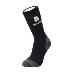 Vue Vodde Casual Recycled Work Socks de couleur noir| Krokrodeal