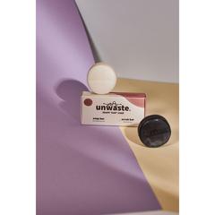 Vue Unwaste Duopack Soap & Scrub bar de couleur orange| Krokrodeal