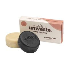 Vue Unwaste Duopack Scrub & Shampoobar Koffieolie de couleur marron| Krokrodeal
