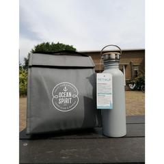 Vue Retulp Fridgebag Lunchbag Cac à lunch de couleur gris| Krokrodeal