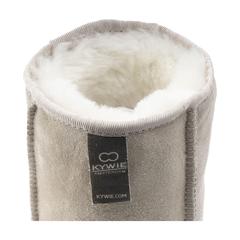 Vue KYWIE Wine Cooler Suede seau à glace de couleur beige| Krokrodeal