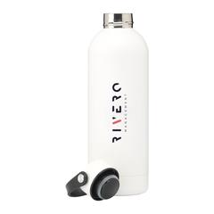 Vue Nevada RCS Recycled Steel Bottle 500 ml bouteille de couleur blanc| Krokrodeal