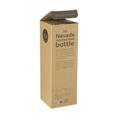 Vue Nevada RCS Recycled Steel Bottle 500 ml bouteille de couleur blanc| Krokrodeal
