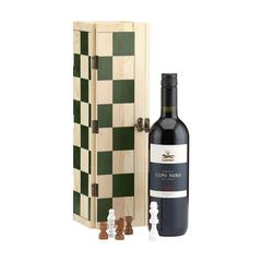 Vue Rackpack FSC-100% Gamebox Chess de couleur marron| Krokrodeal