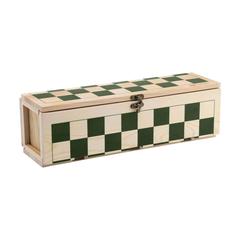 Vue Rackpack FSC-100% Gamebox Checkers de couleur marron| Krokrodeal