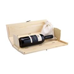 Vue Rackpack FSC-100% Gamebox Backgammon de couleur marron| Krokrodeal