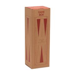 Vue Rackpack FSC-100% Gamebox Backgammon de couleur marron| Krokrodeal