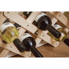 Vue Rackpack Wine Rack de couleur marron| Krokrodeal