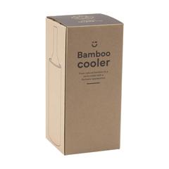 Vue Bamboo Cooler refroidisseur de vin de couleur marron| Krokrodeal