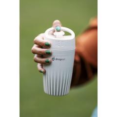 Vue BE O Coffee Cup 340 ml gobelet à emporter de couleur beige| Krokrodeal