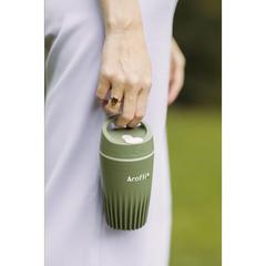 Vue BE O Coffee Cup 340 ml gobelet à emporter de couleur vert| Krokrodeal