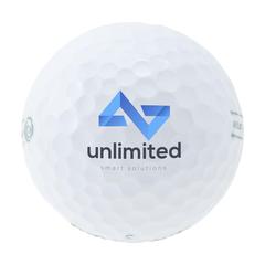 Vue Tomorrow golf Single Pack Recycled Golf Balls de couleur blanc| Krokrodeal