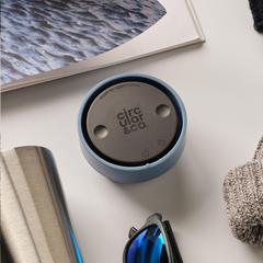 Vue Circular&Co Recycled Stainless Steel Coffee Cup 227 ml de couleur bleu| Krokrodeal
