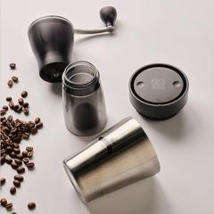 Vue Circular&Co Recycled Stainless Steel Coffee Cup 227 ml de couleur noir| Krokrodeal
