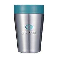 Vue Circular&Co Recycled Stainless Steel Coffee Cup 227 ml de couleur vert| Krokrodeal