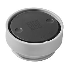Vue Circular&Co Recycled Stainless Steel Coffee Cup 340 ml de couleur blanc| Krokrodeal