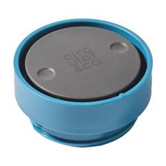 Vue Circular&Co Recycled Stainless Steel Coffee Cup 340 ml de couleur bleu| Krokrodeal