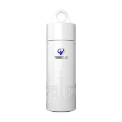 Vue Join the Pipe City Bottle Paris White 500 ml de couleur blanc| Krokrodeal