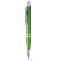 Vue Stylo à bille en aluminium - 11082 de couleur vert| Krokrodeal