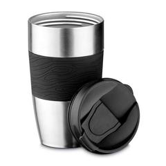 Vue Verre de voyage 410 mL - 11095 de couleur noir| Krokrodeal