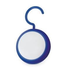 Vue Lampe de poche - Pushlite de couleur bleu| Krokrodeal