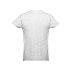 Vue T-shirt homme en coton tubulaire - Thc luanda de couleur blanc| Krokrodeal