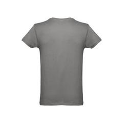 Vue T-shirt homme en coton tubulaire - Thc luanda de couleur gris| Krokrodeal