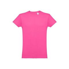 Vue T-shirt homme en coton tubulaire - Thc luanda de couleur rose| Krokrodeal