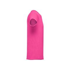 Vue T-shirt homme en coton tubulaire - Thc luanda de couleur rose| Krokrodeal