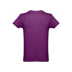 Vue T-shirt homme en coton tubulaire - Thc luanda de couleur violet| Krokrodeal