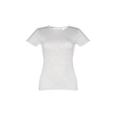 Vue T-shirt ceinturé en coton pour femme - Thc sofia de couleur blanc| Krokrodeal
