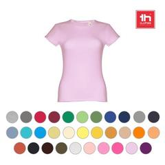 Vue générale T-shirt ceinturé en coton pour femme - Thc sofia | Krokrodeal