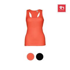 Vue générale T-shirt en coton sans manches pour femmes - Thc tirana | Krokrodeal