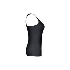 Vue T-shirt en coton sans manches pour femmes - Thc tirana de couleur noir| Krokrodeal