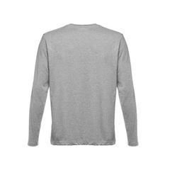 Vue T-shirt à manches longues pour homme - Thc bucharest de couleur gris| Krokrodeal