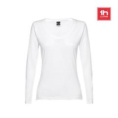 Vue générale T-shirt à manches longues ceinturé pour femmes - Thc bucharest women wh | Krokrodeal